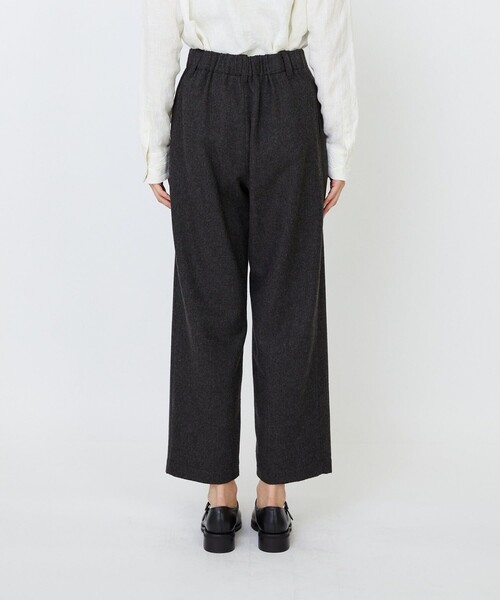 LOISIR(ロワズィール)の「エステルウールエターミンクロップドパンツ(その他パンツ・レディース・ブラウン・40/38/36)」の13枚目の写真