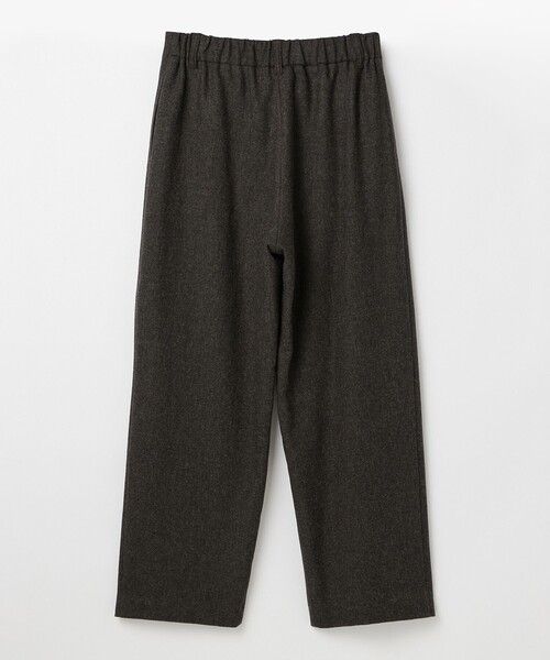 LOISIR(ロワズィール)の「エステルウールエターミンクロップドパンツ(その他パンツ・レディース・ブラウン・40/38/36)」の7枚目の写真
