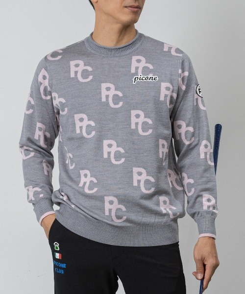 PICONE CLUB ピッコーネセーター Picone CLUB｜ピッコーネクラブのニット/セーター（その他総柄）通販