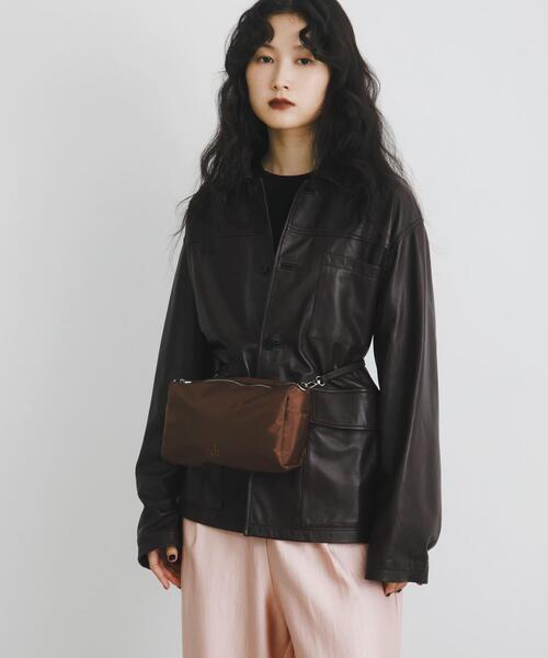 RODE SKO(ロデスコ)の「hun RODESKO Dual pouch(ショルダーバッグ・レディース・ブラック/ブラウン・ONE)」の10枚目の写真