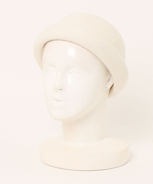 polcadot（ポルカドット）の「バスク ロールキャップ/ユニセックス（ニットキャップ/ビーニー・レディース・ブラウン/アイボリー/ブラック・FREE）」の5枚目の写真