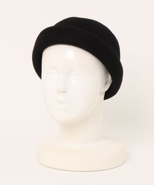 polcadot（ポルカドット）の「バスク ロールキャップ/ユニセックス（ニットキャップ/ビーニー・レディース・ブラウン/アイボリー/ブラック・FREE）」の7枚目の写真