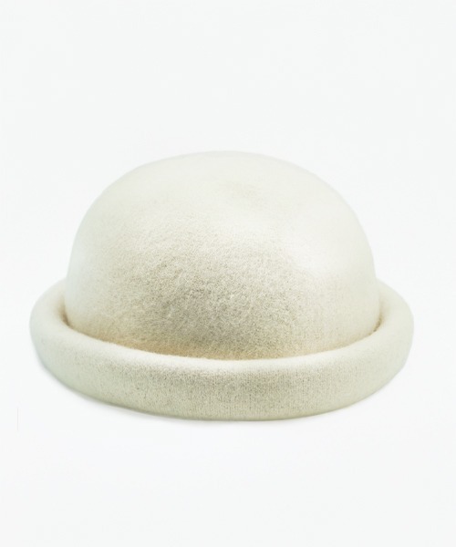 polcadot（ポルカドット）の「バスク ロールキャップ/ユニセックス（ニットキャップ/ビーニー・レディース・ブラウン/アイボリー/ブラック・FREE）」の10枚目の写真