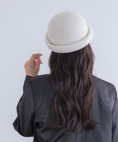 polcadot（ポルカドット）の「バスク ロールキャップ/ユニセックス（ニットキャップ/ビーニー・レディース・ブラウン/アイボリー/ブラック・FREE）」の22枚目の写真