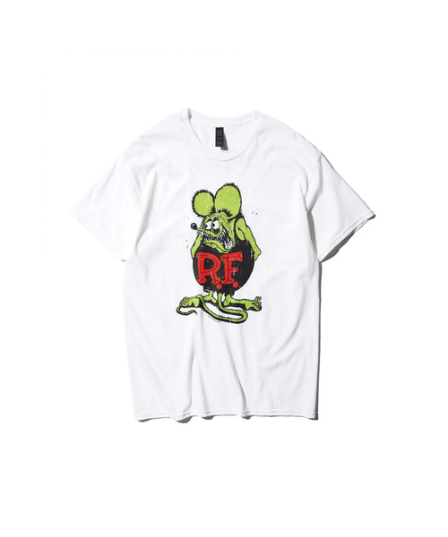 ABAHOUSE(アバハウス)の「【THRIFTY LOOK】 THRIFTY ""RAT FINK"" PRINT TEE"(Tシャツ/カットソー・メンズ・ホワイト/ブラック/サックスブルー/その他2/その他1・XL/L)」の2枚目の写真