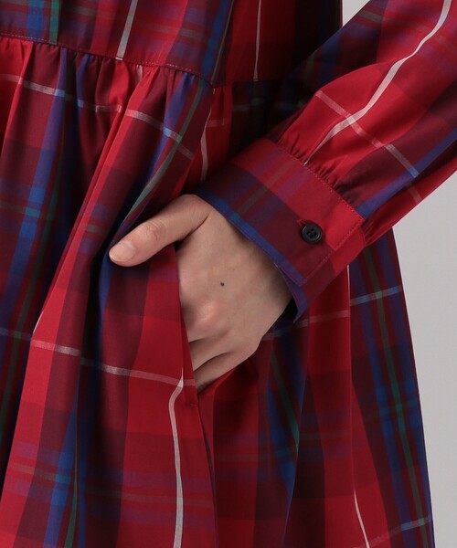 タータンチェック柄切替ワンピース/Afternoon Tea Original Tartans