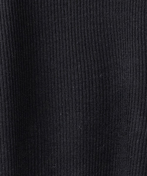 me+em select(ミームセレクト)の「【 3color 】 ハイネックスリムリブニットトップス / highneck slim lib knit tops(ニット/セーター・レディース・ブラック/アイボリー/グレー・FREE)」の10枚目の写真