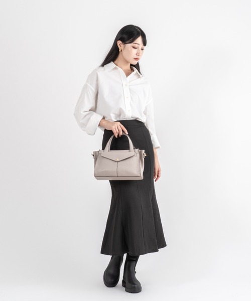 UNISA（ユニサ）の「【UNISA/ウニサ】異素材コンビ 軽量 リブニット レインブーツ FAYNAR スペイン製（レインシューズ・レディース・ブラック/ベージュ系その他/ネイビー・36/37/38/39）」の11枚目の写真