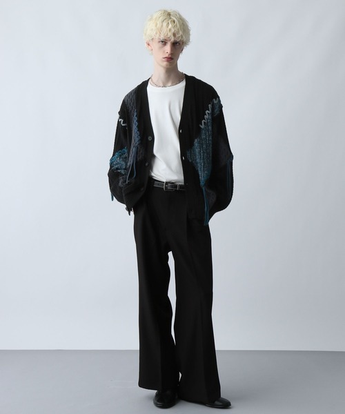 ハイショクステッチニットカーディガン(HARE)（カーディガン