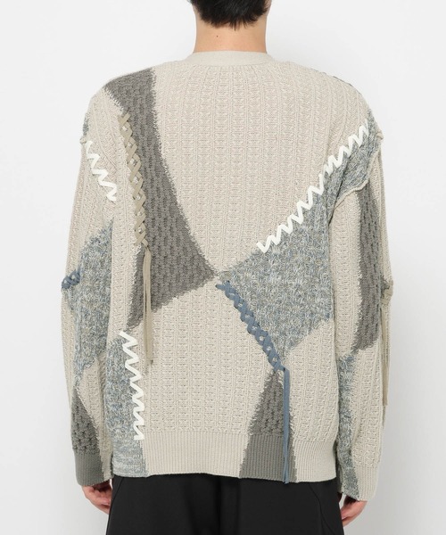 ハイショクステッチニットカーディガン(HARE)（カーディガン/ボレロ