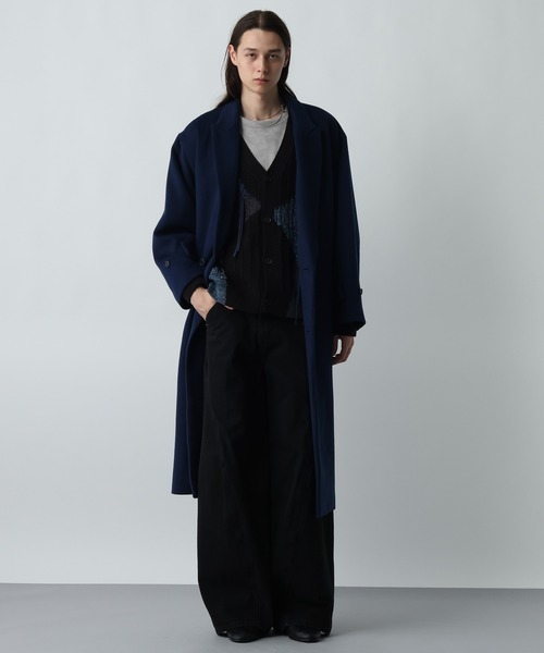 HARE(ハレ)の「ハイショクステッチニットカーディガン(HARE)(カーディガン/ボレロ・メンズ・ブラック/グレー/オレンジ/レッド/ブラウン・FREE)」の14枚目の写真