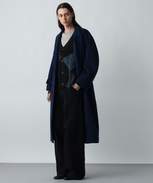 HARE(ハレ)の「ハイショクステッチニットカーディガン(HARE)(カーディガン/ボレロ・メンズ・ブラック/グレー/オレンジ/レッド/ブラウン・FREE)」の15枚目の写真