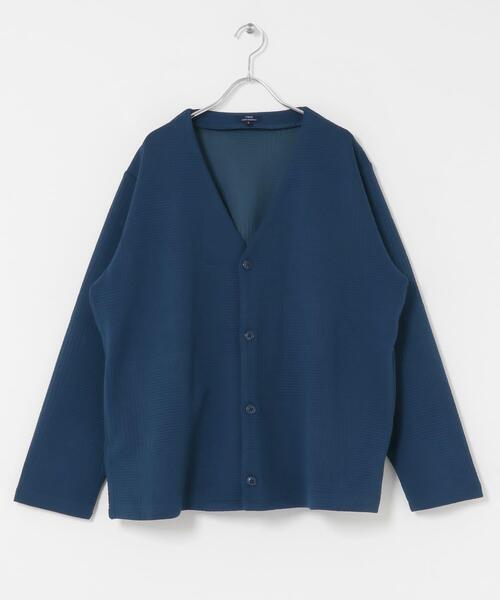 ITEMS URBANRESEARCH(アイテムズ アーバンリサーチ)の「ジオメジャカード カットソーカーディガン(カーディガン/ボレロ・メンズ・ブルー系その他/グレー/ブラック・MEDIUM/LARGE)」の20枚目の写真
