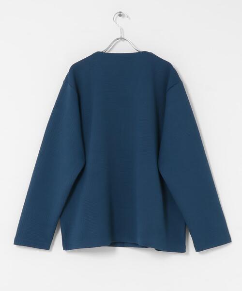ITEMS URBANRESEARCH(アイテムズ アーバンリサーチ)の「ジオメジャカード カットソーカーディガン(カーディガン/ボレロ・メンズ・ブルー系その他/グレー/ブラック・MEDIUM/LARGE)」の22枚目の写真