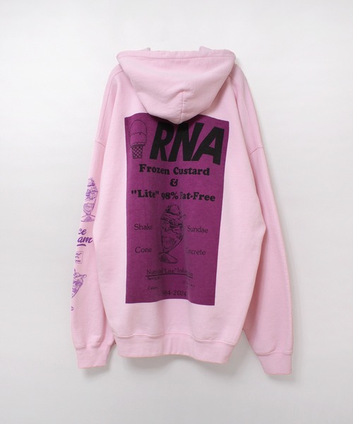 RNA(アールエヌエー)の「M2580 スクエアロゴパーカー(パーカー・レディース・ホワイト/ピンク/ブラック・MEDIUM)」の19枚目の写真