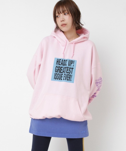 RNA(アールエヌエー)の「M2580 スクエアロゴパーカー(パーカー・レディース・ホワイト/ピンク/ブラック・MEDIUM)」の16枚目の写真