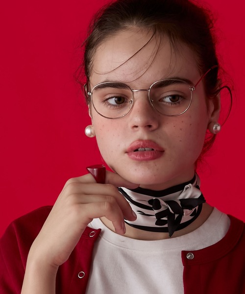 BONLECILL Marche（ボンルシールマルシェ）の「【BONLECILL Marche】《選べる9柄！》アソートリボンスカーフ（バンダナ/スカーフ・レディース・グリーン/ブラック/ブラウン系1/チョコ/ブラウン/テラコッタ/ホワイト/ベージュ/オレンジ系1・FREE）」の18枚目の写真