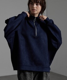 CIYOT | 【CIYOT-シヨウト-】オーバーサイズ スタンドネック ハーフジッププルオーバー(スウェット)
