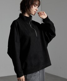 ハーフジップ」に該当するブラック/黒色系のファッション通販 - ZOZOTOWN