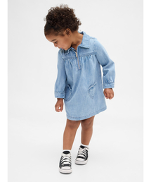 GAP | ハートポケット デニムワンピース (幼児・ベビー)(ワンピース)
