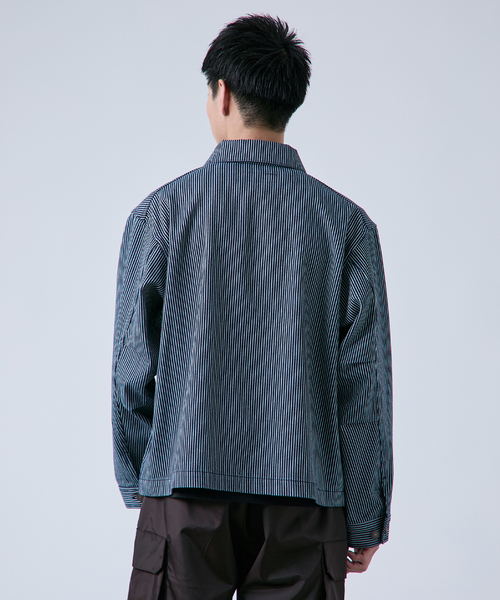 RED KAP(レッドキャップ)の「RED KAP別注 ショート カバーオール(カバーオール・メンズ・ネイビー/ブラック・MEDIUM/LARGE)」の7枚目の写真