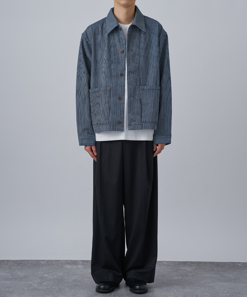 RED KAP(レッドキャップ)の「RED KAP別注 ショート カバーオール(カバーオール・メンズ・ネイビー/ブラック・MEDIUM/LARGE)」の8枚目の写真