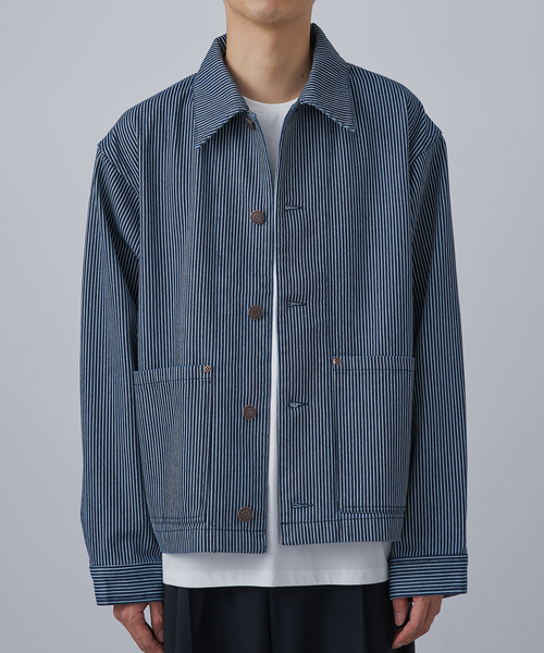 RED KAP(レッドキャップ)の「RED KAP別注 ショート カバーオール(カバーオール・メンズ・ネイビー/ブラック・MEDIUM/LARGE)」の9枚目の写真