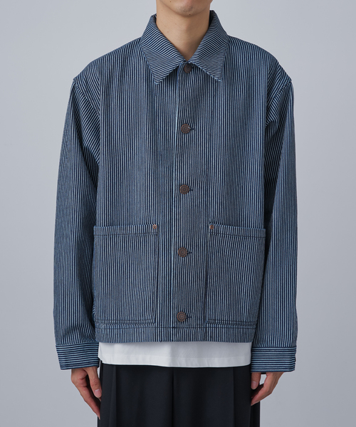RED KAP(レッドキャップ)の「RED KAP別注 ショート カバーオール(カバーオール・メンズ・ネイビー/ブラック・MEDIUM/LARGE)」の10枚目の写真