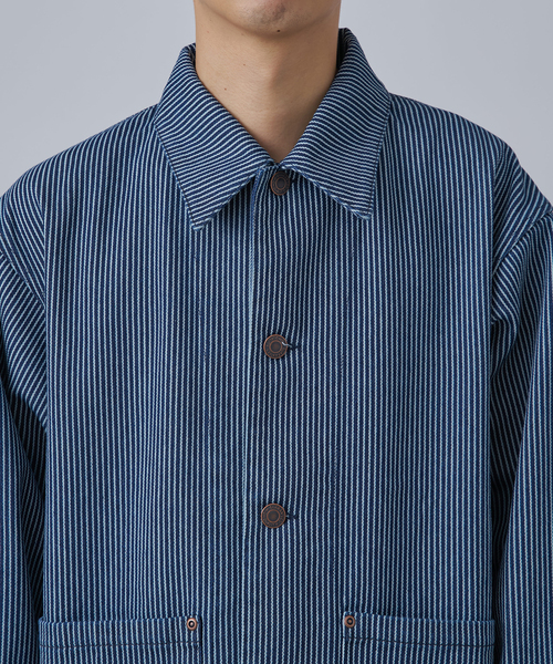 RED KAP(レッドキャップ)の「RED KAP別注 ショート カバーオール(カバーオール・メンズ・ネイビー/ブラック・MEDIUM/LARGE)」の13枚目の写真