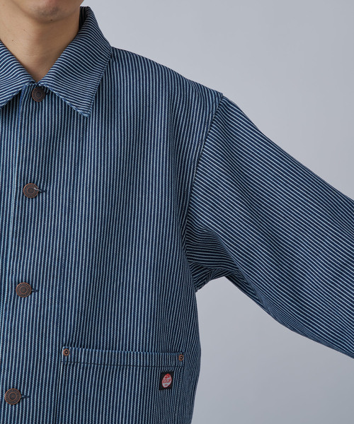 RED KAP(レッドキャップ)の「RED KAP別注 ショート カバーオール(カバーオール・メンズ・ネイビー/ブラック・MEDIUM/LARGE)」の14枚目の写真