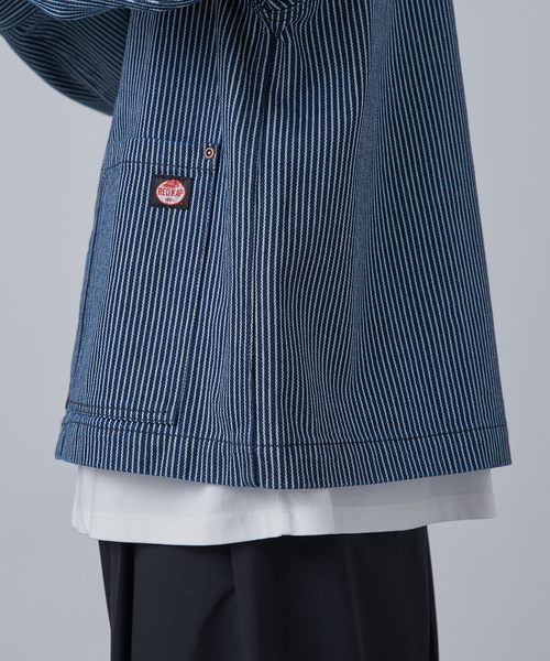 RED KAP(レッドキャップ)の「RED KAP別注 ショート カバーオール(カバーオール・メンズ・ネイビー/ブラック・MEDIUM/LARGE)」の18枚目の写真