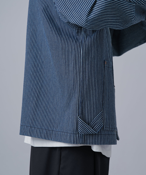 RED KAP(レッドキャップ)の「RED KAP別注 ショート カバーオール(カバーオール・メンズ・ネイビー/ブラック・MEDIUM/LARGE)」の20枚目の写真