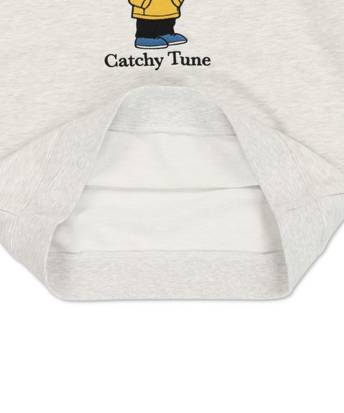 SPINNS(スピンズ)の「ひげおじさんスウェット/ミュージック/立体刺繍デザイン/裏毛コットン素材(スウェット・メンズ・ブラック/ネイビー/アッシュグレー・ONESIZE)」の21枚目の写真