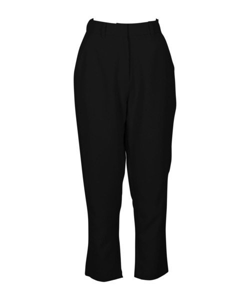 Petitle（プチレ）の「[ セレモニー ] [ 低身長向けサイズあり ] テーパードパンツ (単品)（スラックス・レディース・ブラック・M/PL/PM/PS）」の11枚目の写真
