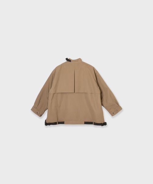 c/est(シーエ)の「c/est/ DOROTHY ユーティリティージャケット 秋服 冬服(ブルゾン・レディース・チャコール/ベージュ・FREE)」の5枚目の写真