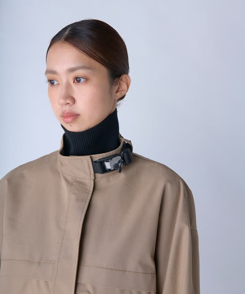 c/est(シーエ)の「c/est/ DOROTHY ユーティリティージャケット 秋服 冬服(ブルゾン・レディース・チャコール/ベージュ・FREE)」の15枚目の写真