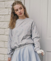 RIENDA GOLF（リエンダゴルフ）の「【RIENDA GOLF】フラワースニードジャケット 秋服 冬服（ブルゾン）」