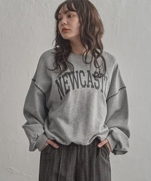 notch.（ノッチ）の「【notch. by yui】配色ステッチロゴスウェット（スウェット）」