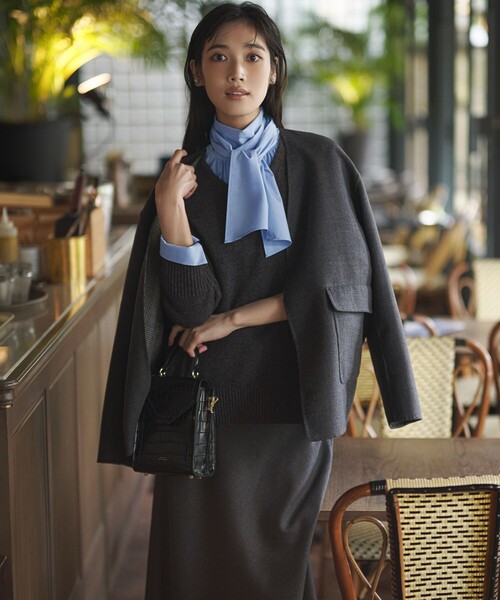 セール】【洗える】ハイカウントフラノ フレア スカート（スカート