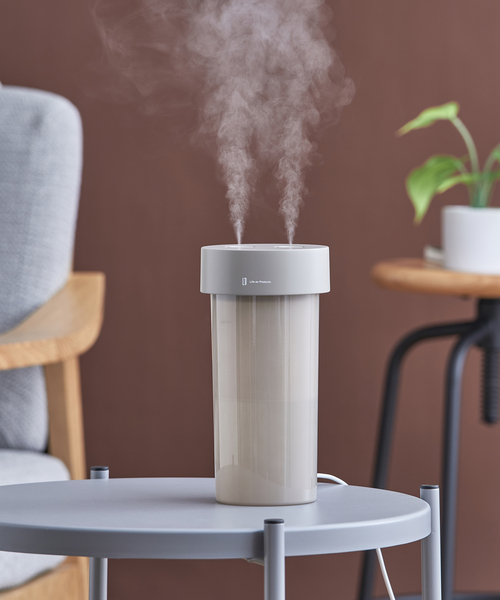 USB加湿器 グレー 円筒形 USB加湿器 | GH-PHLAシリーズ | GREEN HOUSE グリーンハウス