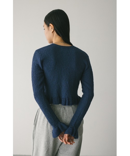 セール】フリルヘムデザインニット（ニット/セーター）｜STYLEMIXER