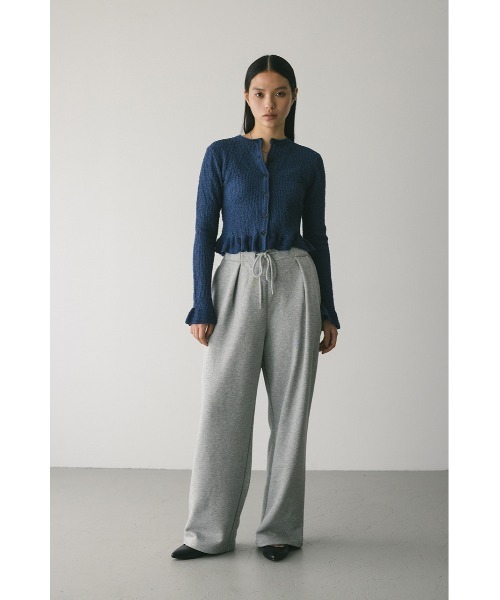 フリルヘムデザインニット（ニット/セーター）｜STYLEMIXER