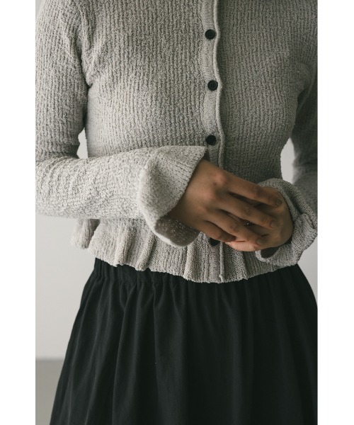 セール】フリルヘムデザインニット（ニット/セーター）｜STYLEMIXER
