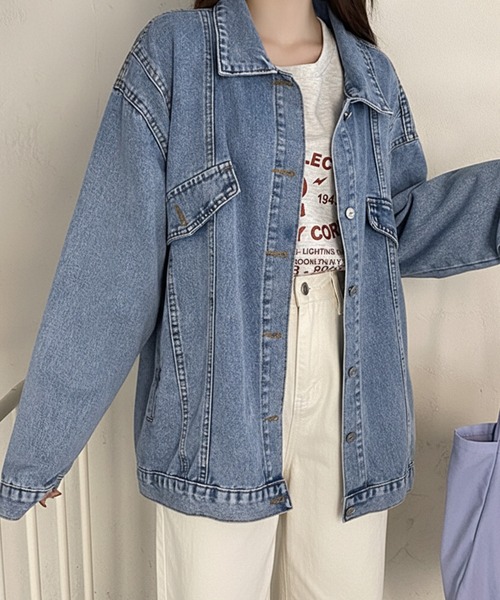 by LEGNA(バイレグナ)の「デニムジャケット(デニムジャケット・レディース・ブルー・SMALL/MEDIUM/LARGE)」の9枚目の写真
