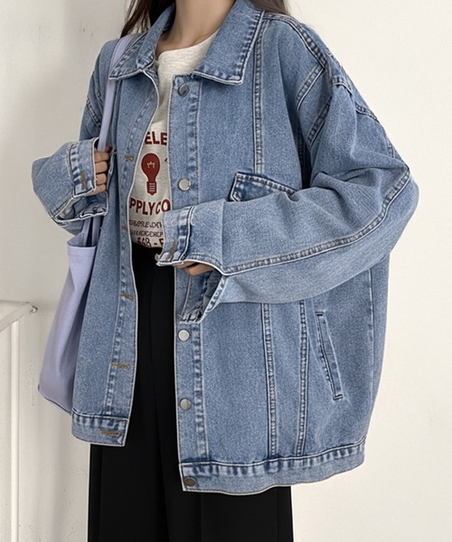 by LEGNA(バイレグナ)の「デニムジャケット(デニムジャケット・レディース・ブルー・SMALL/MEDIUM/LARGE)」の8枚目の写真
