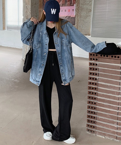 by LEGNA(バイレグナ)の「デニムジャケット(デニムジャケット・レディース・ブルー・SMALL/MEDIUM/LARGE)」の4枚目の写真