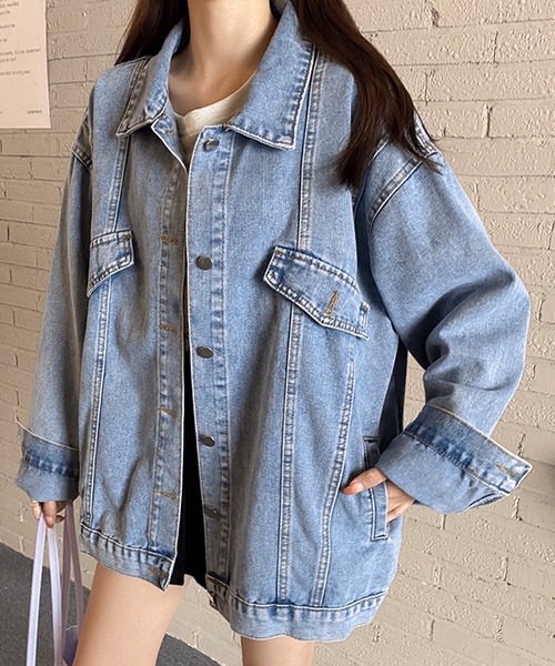 by LEGNA(バイレグナ)の「デニムジャケット(デニムジャケット・レディース・ブルー・SMALL/MEDIUM/LARGE)」の12枚目の写真