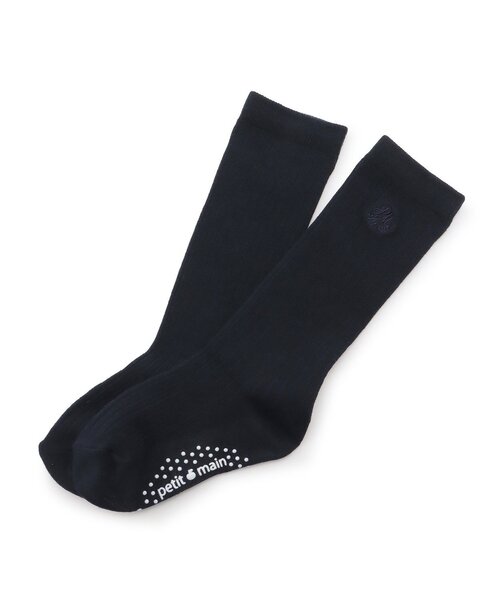 セール】ワンポイント刺しゅうハイソックス（ソックス/靴下）｜petit