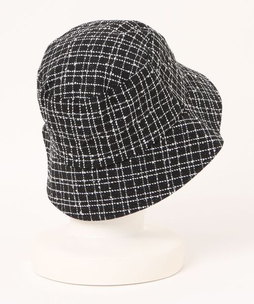 VIBGYOR（ヴィブジョー）の「レディース チェック柄 バケットハット(BDS)（ハット・レディース・ブラック・FREE）」の5枚目の写真