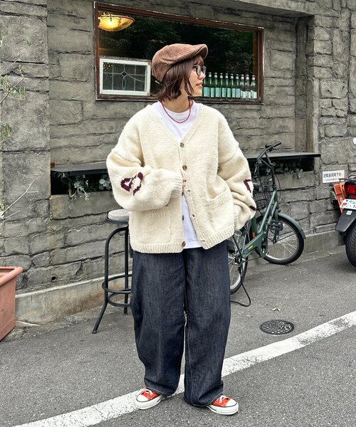 CPCM（シーピーシーエム）の「【5周年企画】ハンドニットカーディガン（カーディガン/ボレロ・レディース・アイボリー・FREE）」の5枚目の写真